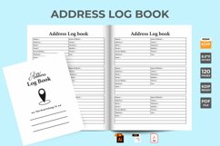 Address Tracker KDP Interior Journal Product Image 1