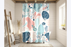 Zen style shower curtain mockup Product Image 2