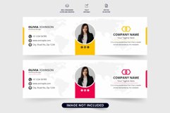 Corporate email signature template Product Image 1
