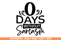 Sarcastic SVG, Funny SVG, Funny Quotes SVG, Sarcasm SVG Product Image 1