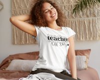 Teacher Off Duty SVG | Summer Vacation | Teacher Trip shirt Product Image 2