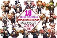 Romatic Gentleman Animal Sublimation Bundle Product Image 1