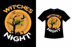 Halloween Retro T-shirt Design for Women Product Image 1