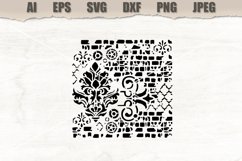 Stencil Background SVG Product Image 1