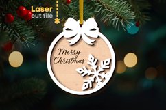 Christmas Tree Toy SVG laser cut file for Glowforge Product Image 1