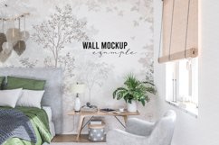 Wall mockup - Interior mockup - Wallpaper mockup Product Image 1