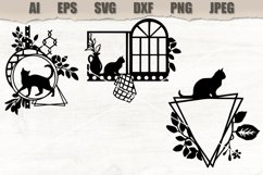 Clipart Cat SVG Product Image 1