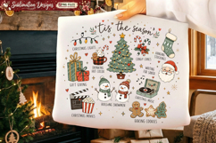 Tis The Season Christmas Sublimation ,Christmas sublimation Product Image 1