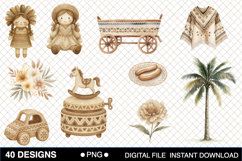 Watercolor Cute Cinco de Mayo Clipart Product Image 3