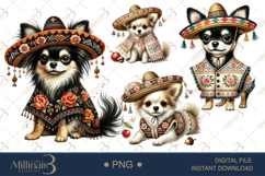 Cinco de Mayo Chihuahua Clipart Product Image 1