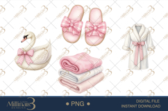 Country Club Watercolor Clipart PNG Product Image 1