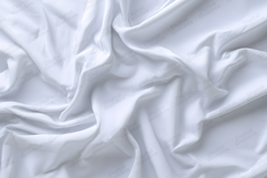 White Draped Fabric Texture Soft Flowing Background Art Product Image 1