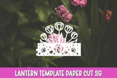 NEW 19 Floral and Butterflies Lanterns SVG Product Image 18