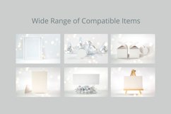 Bokeh Party Table Easel with 5 x 7 Card Styled Mockup Photo Product Image 6