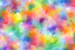 Rainbow Watercolor Texture | Colorful Abstract Wash JPG Product Image 1