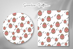 Cute Easter Chick Egg Seamless Pattern Product Image 4