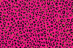 Hot Pink Leopard Print Seamless Texture - Animal Digital Pap Product Image 1