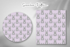 Easter Eggs Bunny Seamless Pattern Product Image 4
