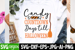 Candy Coundown Days till Halloween Svg Design,Halloween Svg Product Image 2