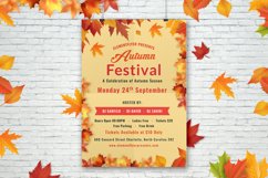 Autumn Festival Flyer A4 Print Template Product Image 1