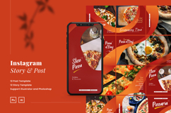 Pizza Puzzle Instagram Template Product Image 1