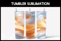 10 Boho Gradient Abstract Glitter Tumbler Seamless Tumbler Product Image 2