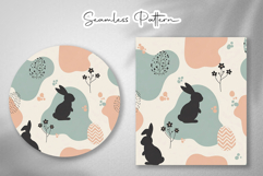 Easter Bunny Carrot Chick Seamless Pattern Product Image 4