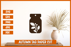 12 Autumn Gift Tag SVG,Autumn Tag SVG Product Image 2