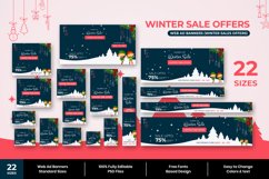 Winter Sale Web Ad Banners Template Product Image 1