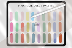 Cute Light Procreate Palette. Soft Airy Color Swatches Product Image 2