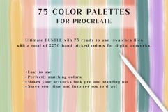 Procreate Color Palette Bundle Vol.3. 75 Procreate Swatches Product Image 2