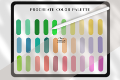 Vibrant Procreate Palette. Fun Summer Color Swatches Product Image 2