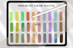 Bright Procreate Palette. Modern Cheerful Color Swatches Product Image 2