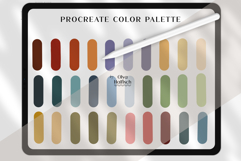 Retro Procreate Color Palette. Cute Procreate Swatches Product Image 2