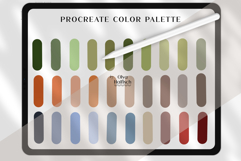 Natural Colors Procreate Palette. Forest Color Swatches Product Image 2