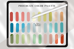 Summer Procreate Palette. Bright and Light Color Swatches Product Image 2