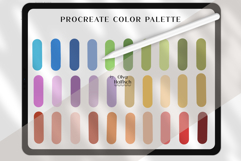 Cute Procreate Palette. Bright Spring Color Swatches Product Image 2