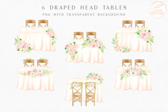 Watercolor Wedding Bundle. Floral Clipart, Wedding Arch PNG Product Image 4