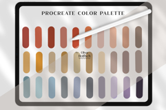 Cozy Procreate Color Palette. Vintage Procreate Swatches Product Image 2