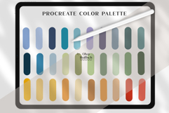 Modern Procreate Palette. Bright Natural Color Swatches Product Image 2