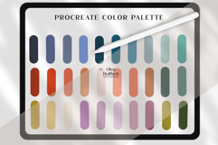 Muted Procreate Palette. Rich Mystic Color Swatches File Product Image 2