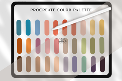 Cute Procreate Color Palette. Cozy Bright Color Swatches Product Image 2