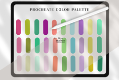Neon Procreate Palette. Color Burst Procreate Swatches Product Image 2