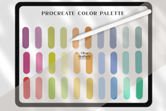 Colorful Summer Procreate Palette. Cheerful Color Swatches Product Image 2