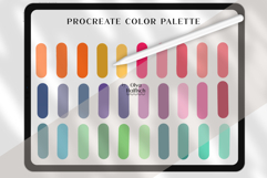Vibrant Procreate Palette. Bright Fun Color Swatches Product Image 2
