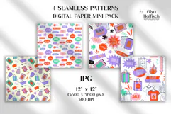 Black Friday Sale Promotion Seamless Patterns Product Image 2
