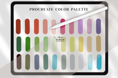 Classic Procreate Palette. Timeless Versatile Color Swatches Product Image 2