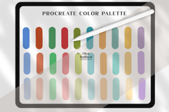 Vibrant Procreate Palette. Bright Procreate Swatches Product Image 2