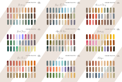 Procreate Color Palette Bundle Vol.3. 75 Procreate Swatches Product Image 3