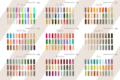 Procreate Color Palette Bundle Vol.3. 75 Procreate Swatches Product Image 4